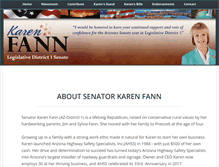 Tablet Screenshot of electkarenfann.com